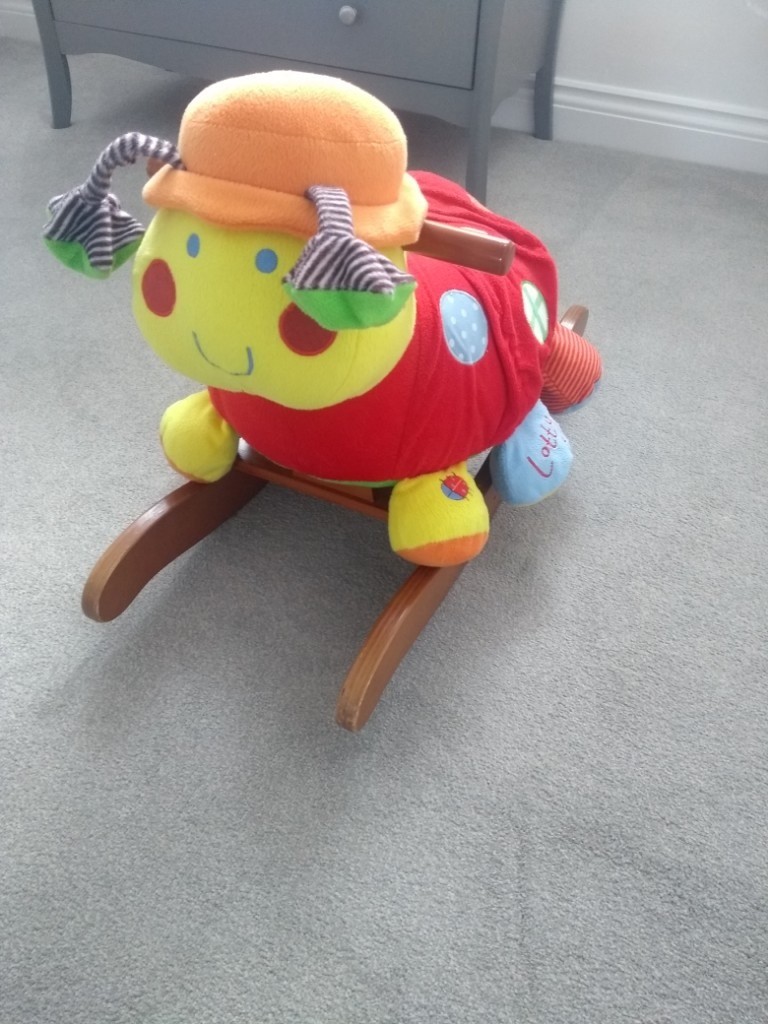ladybird rocking horse